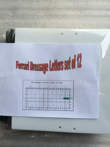 Ferrari Dressage Letters