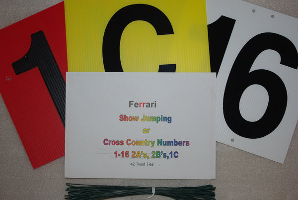 Ferrari Cross Country Numbers