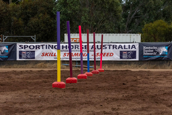 NEW Ferrari Pole Bending